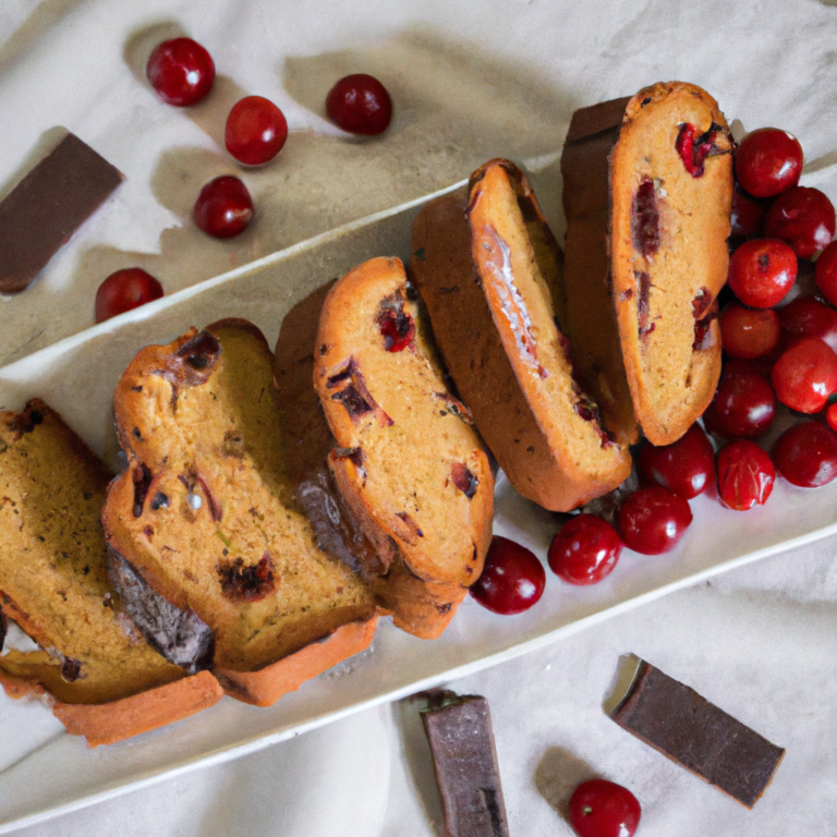 Chocolate Cherry Biscotti