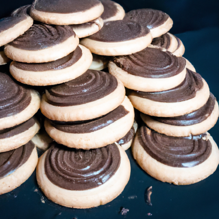 Chocolate Frosted Cookies