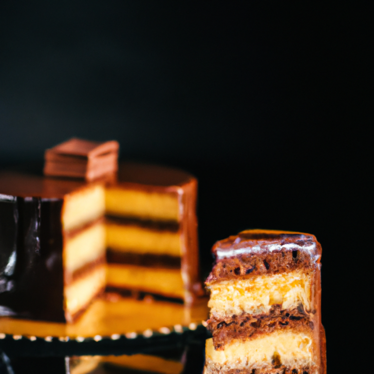 Classic Yellow Cake With Chocolate Frosting