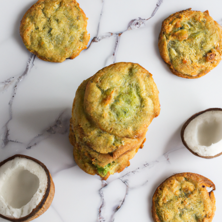Coconut, Lime, and Macadamia Cookies