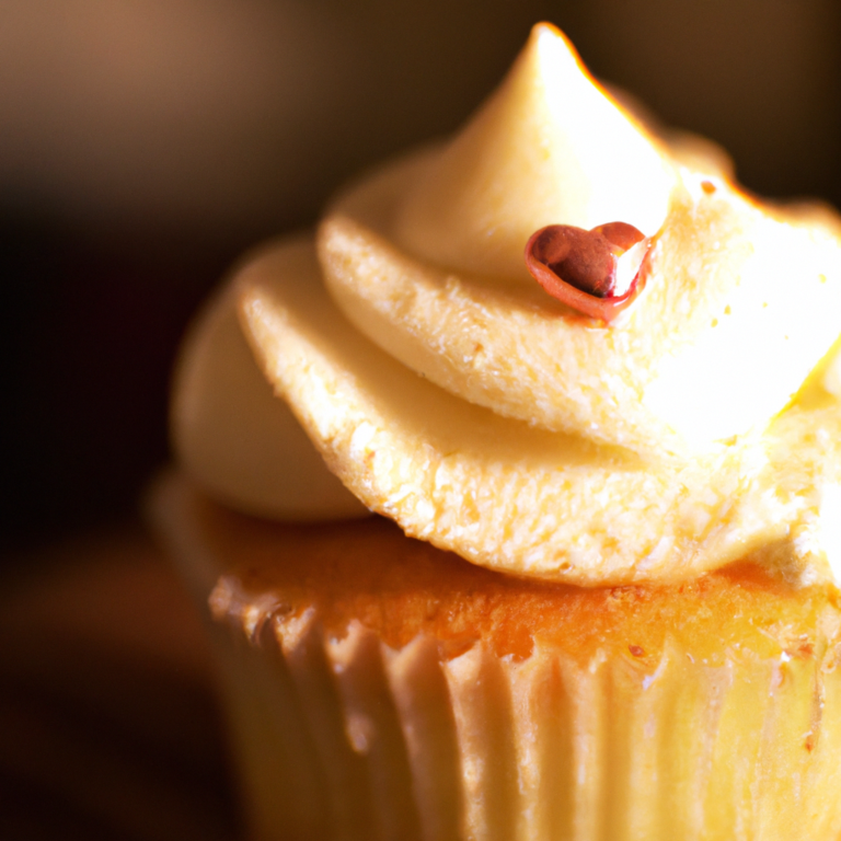 Hidden Heart Cupcake