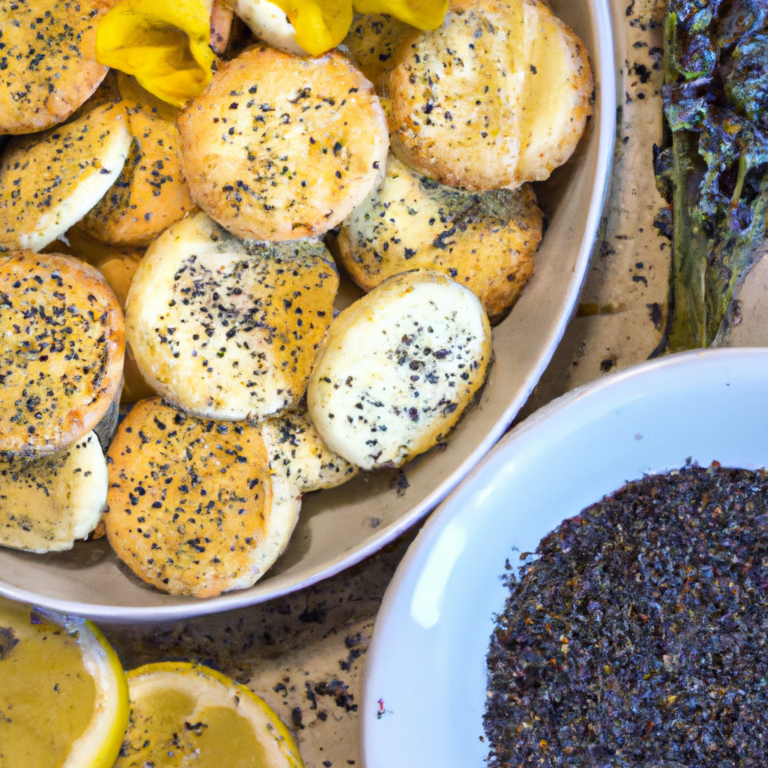 Lemon, Lavender, and Poppy Seed Cookies