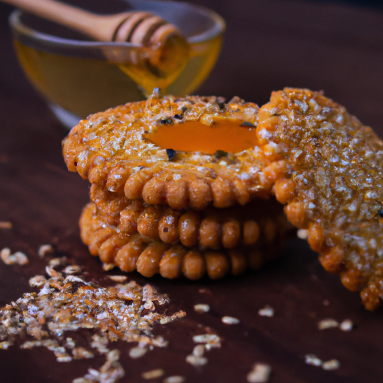 Orange, Sesame, and Honey Cookies