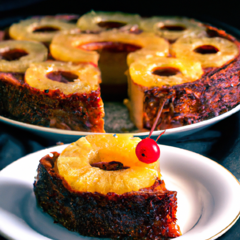 Pineapple Upside Down Cake
