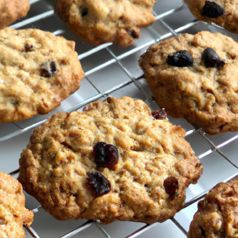 Spicy Oatmeal Raisin Cookies