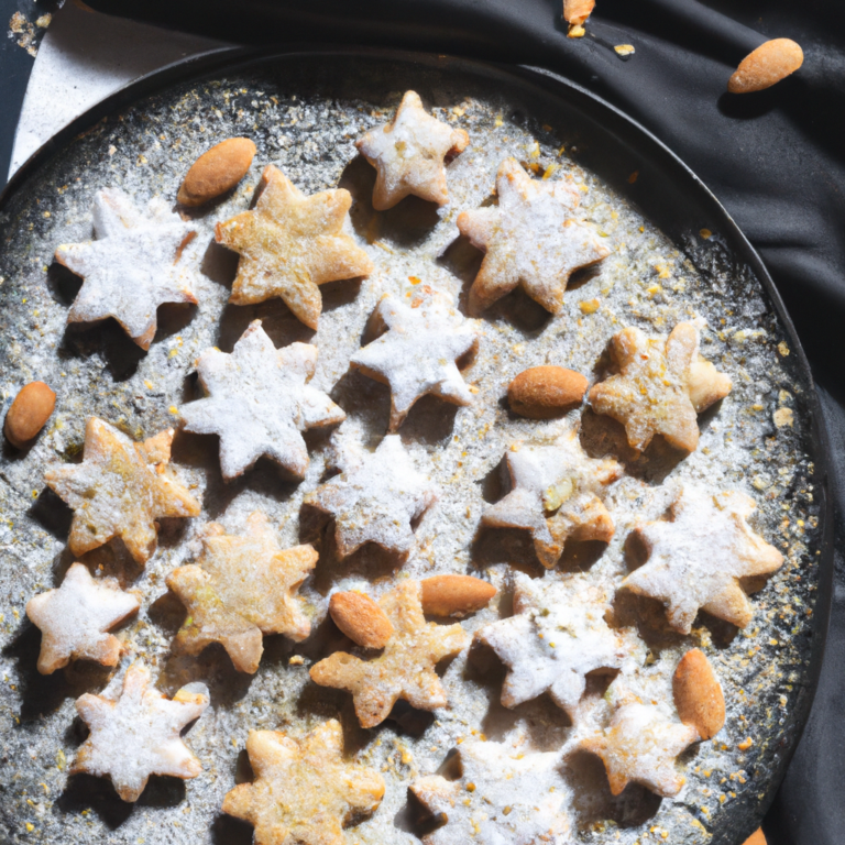 Swedish Almond Cardamom Stars