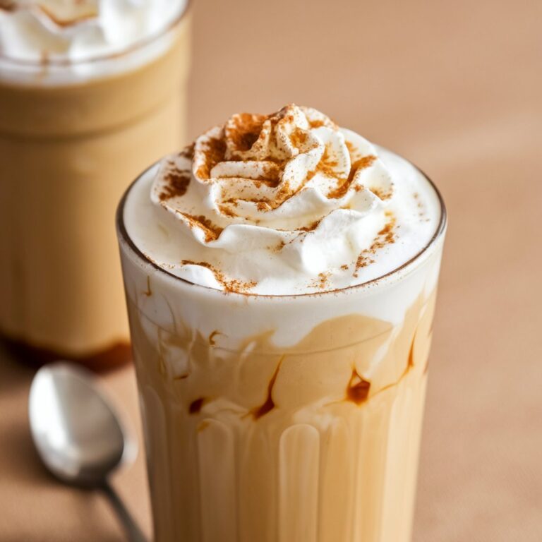 Iced Pumpkin Spice Latte