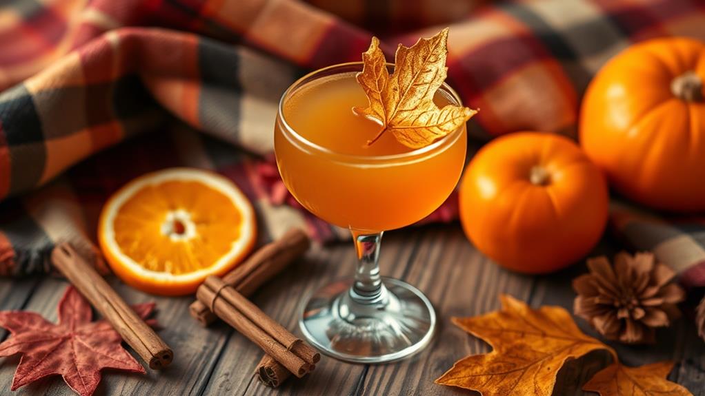 maple infused vodka cocktail