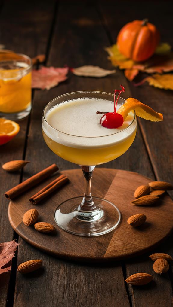 nutty citrus cocktail delight