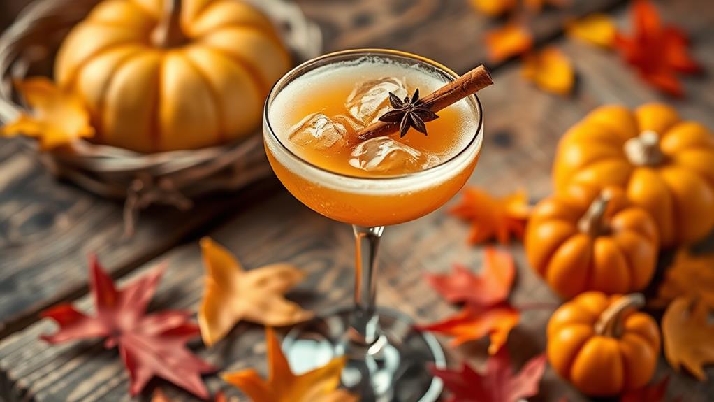 seasonal autumn cocktail delight