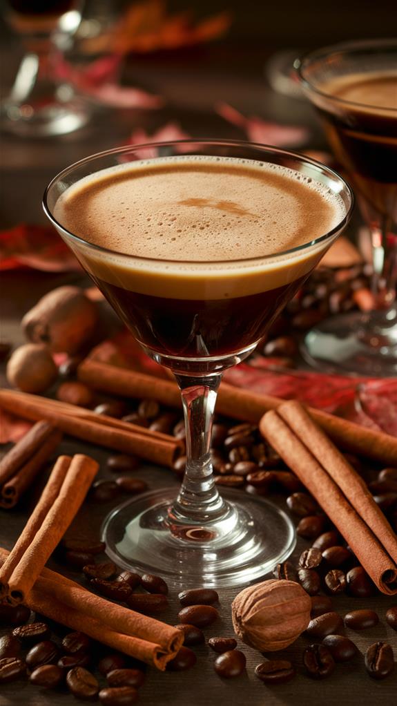 spiced coffee cocktail delight