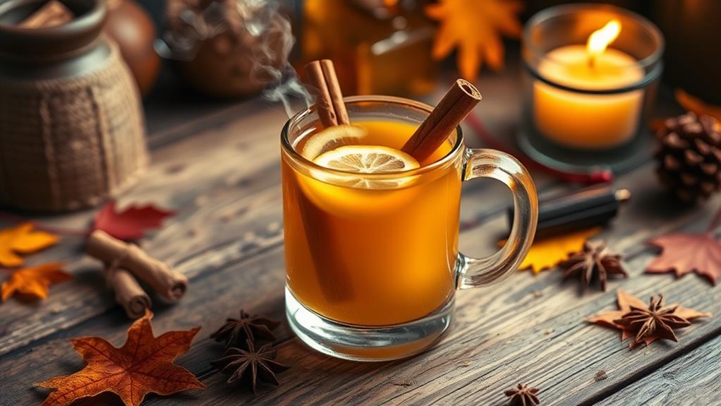 spiced ginger infused alcoholic beverage