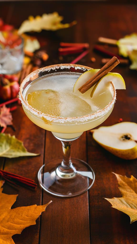 zesty pear cocktail delight