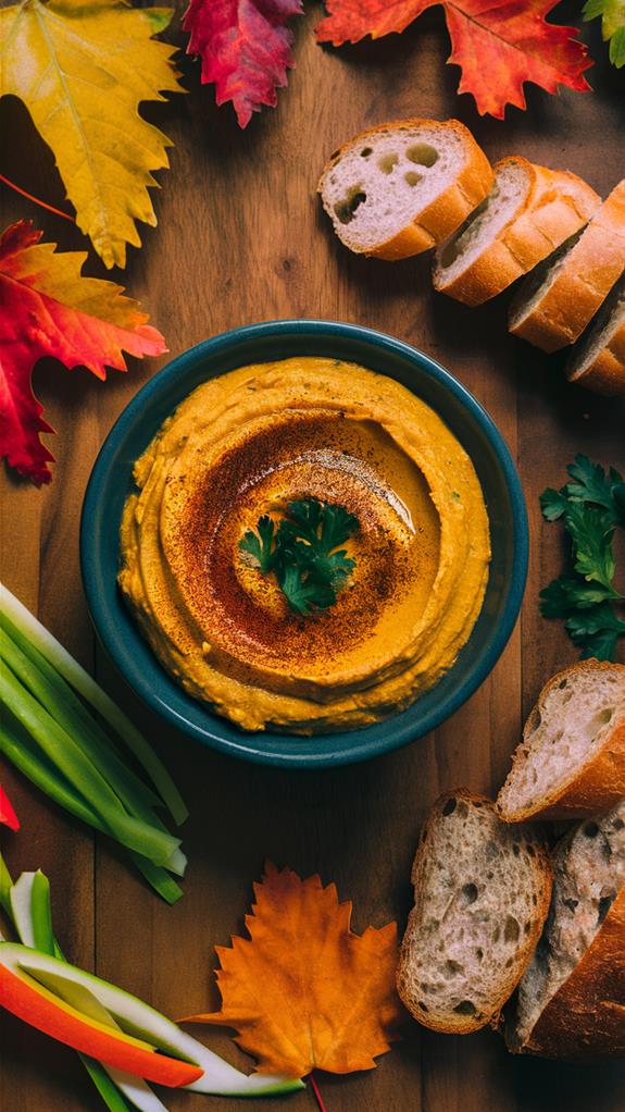 creamy butternut squash dip
