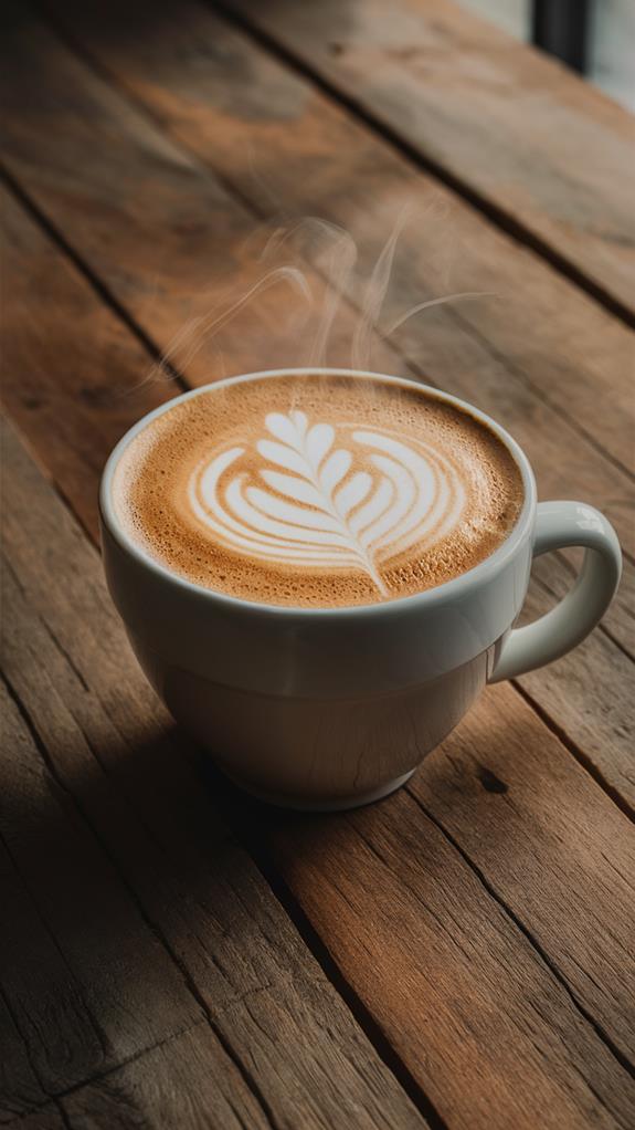 creamy espresso milk drink