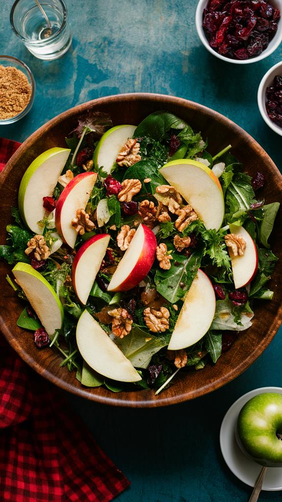 crisp apple walnut delight