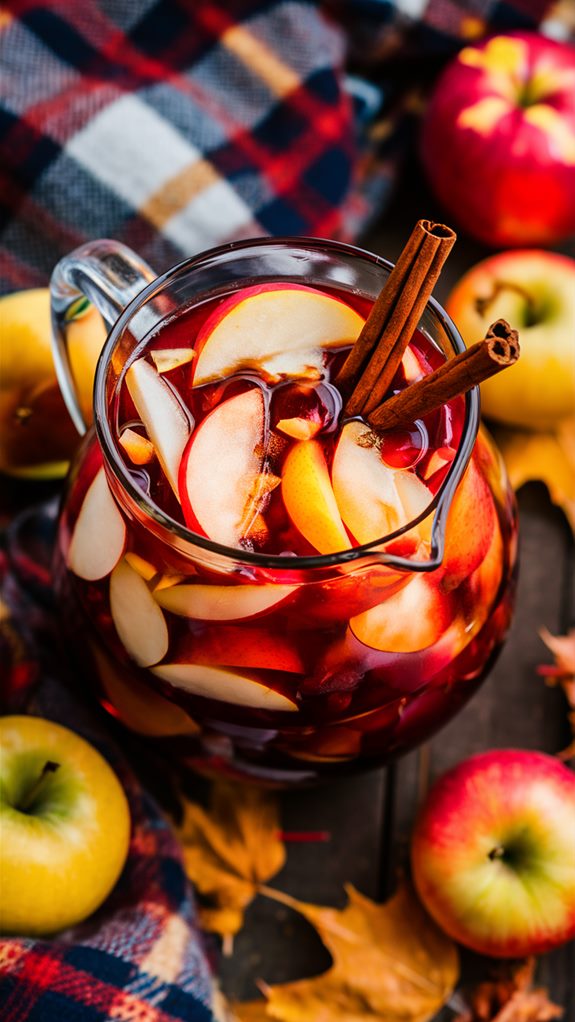 crisp autumn fruit beverage