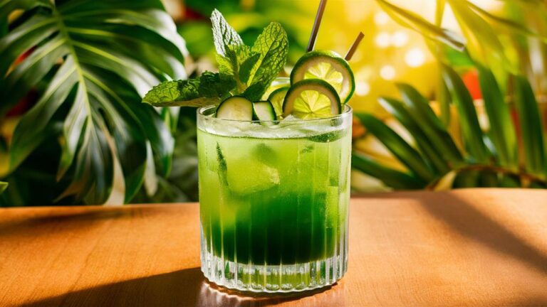 21 Green Cocktail Recipes
