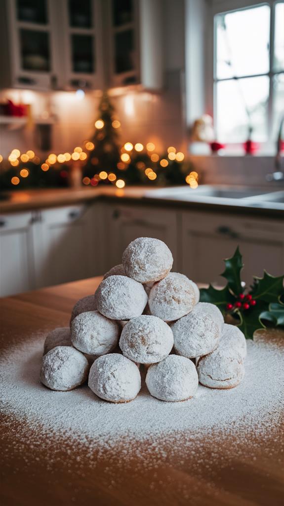 delicious powdered sugar treats