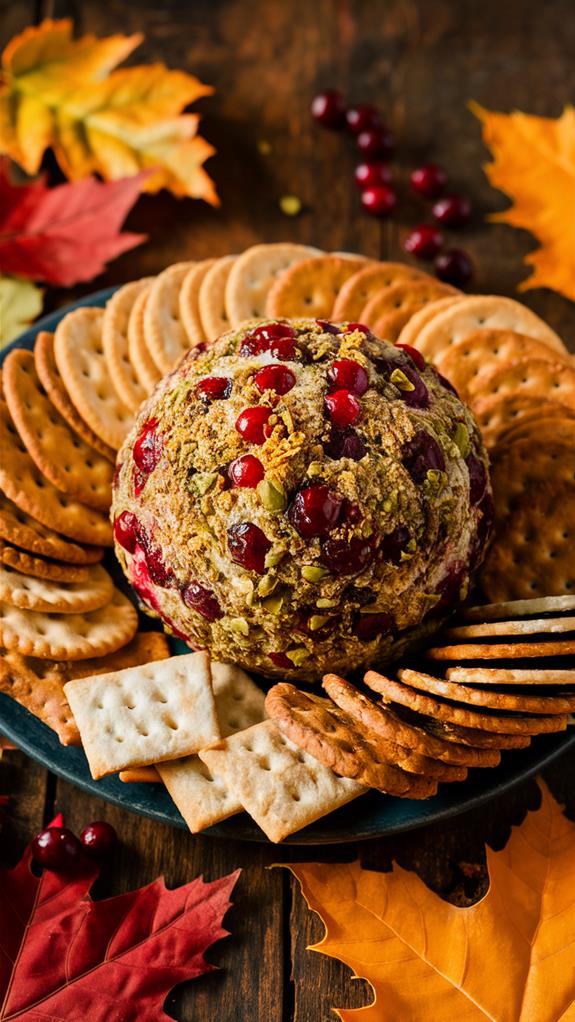 festive cheese ball delight