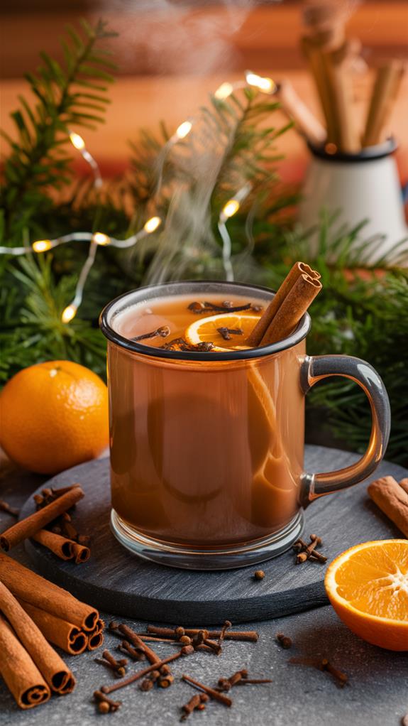 festive non alcoholic beverage