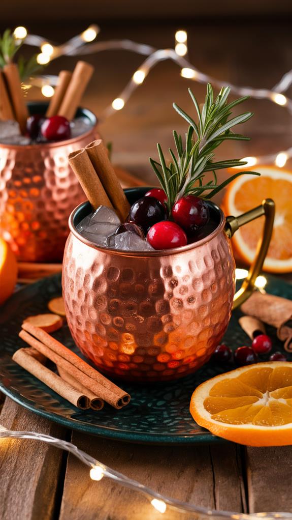 festive spiced cocktail recipe