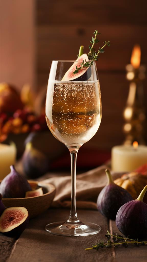 herb infused sparkling beverage