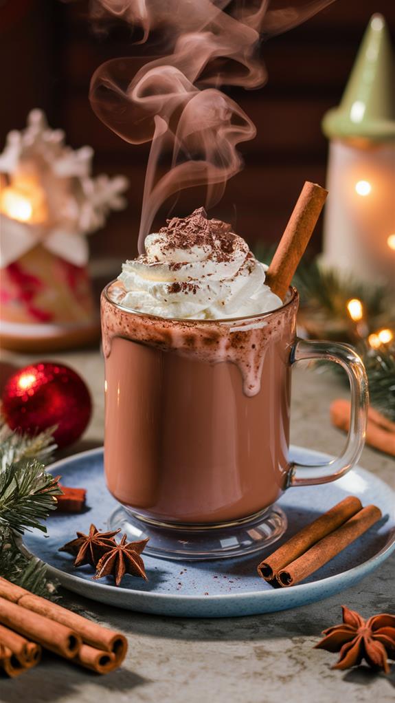 indulgent alcoholic cocoa treat