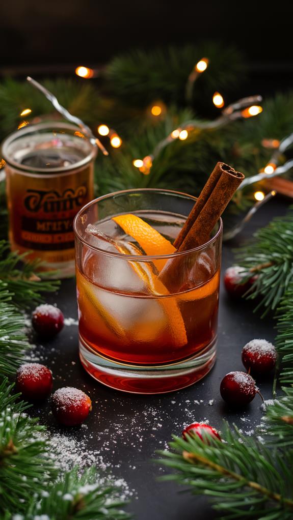 maple infused cocktail twist