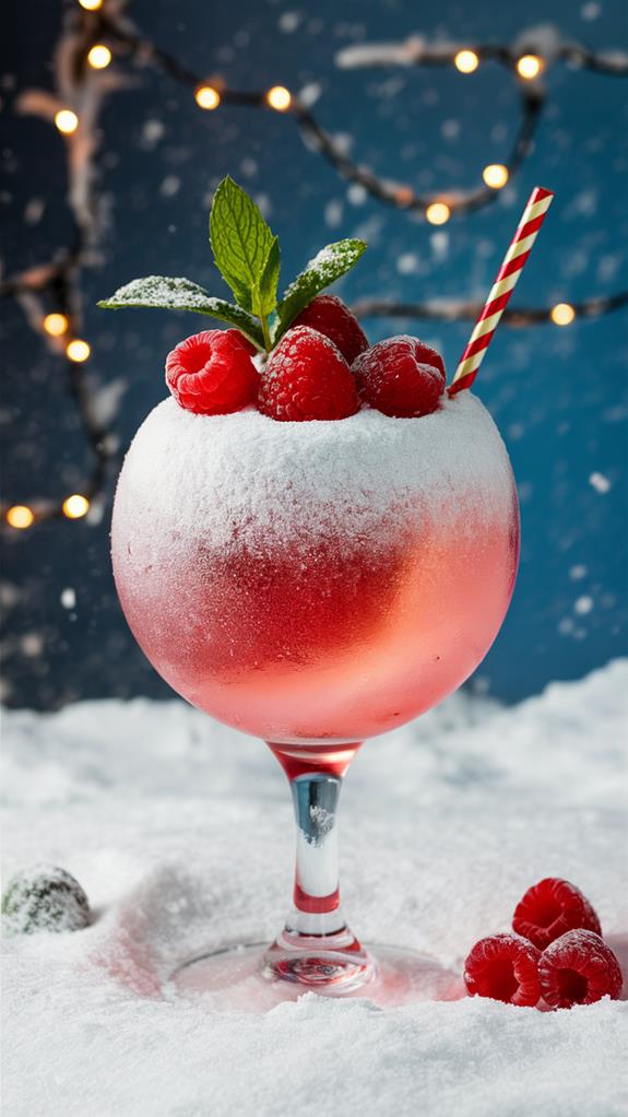 raspberry vodka cocktail delight