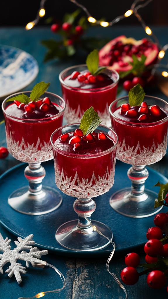 refreshing pomegranate beverage delight