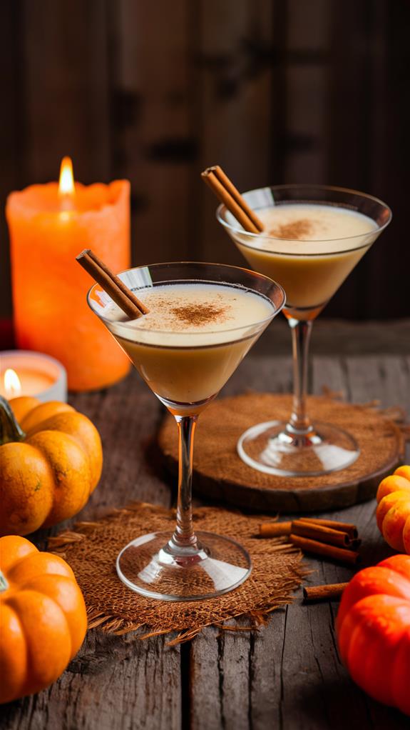 seasonal autumn cocktail delight