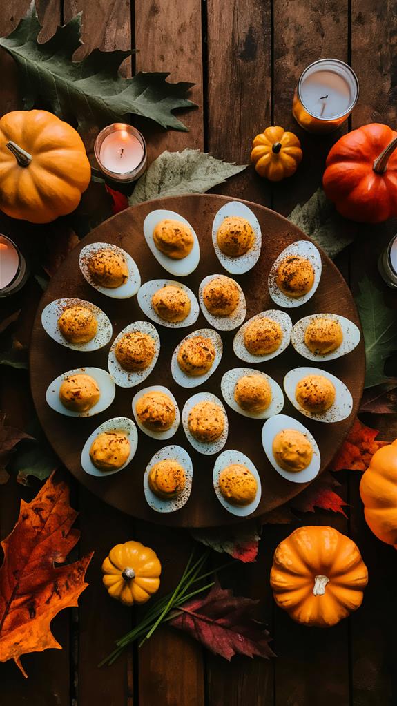 spiced pumpkin flavored appetizer