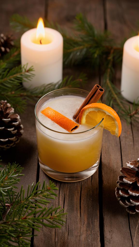 spiced whiskey cocktail delight