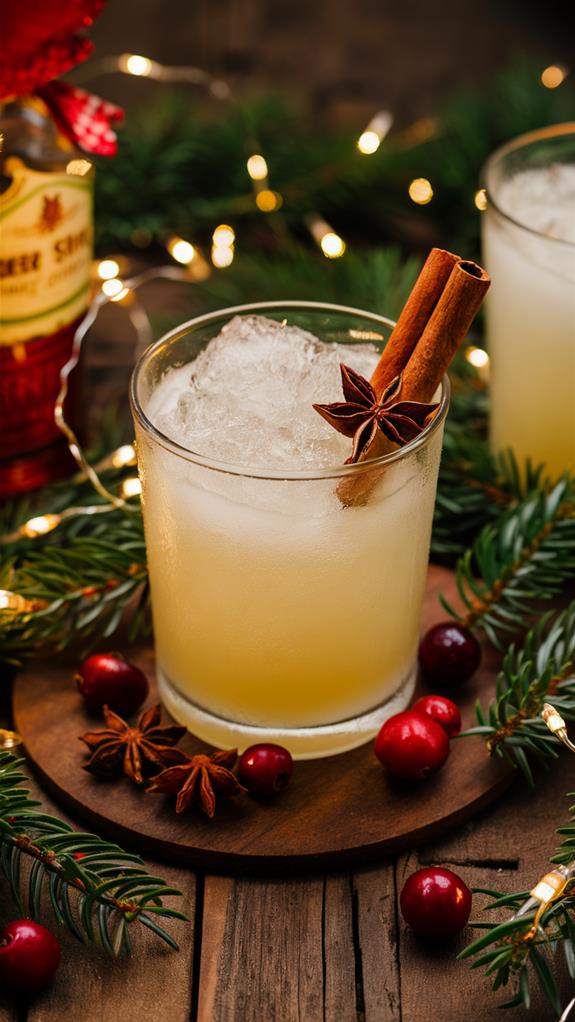 spicy ginger vodka cocktail