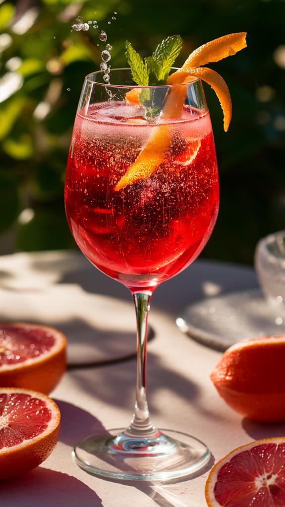 vibrant cocktail for celebrations