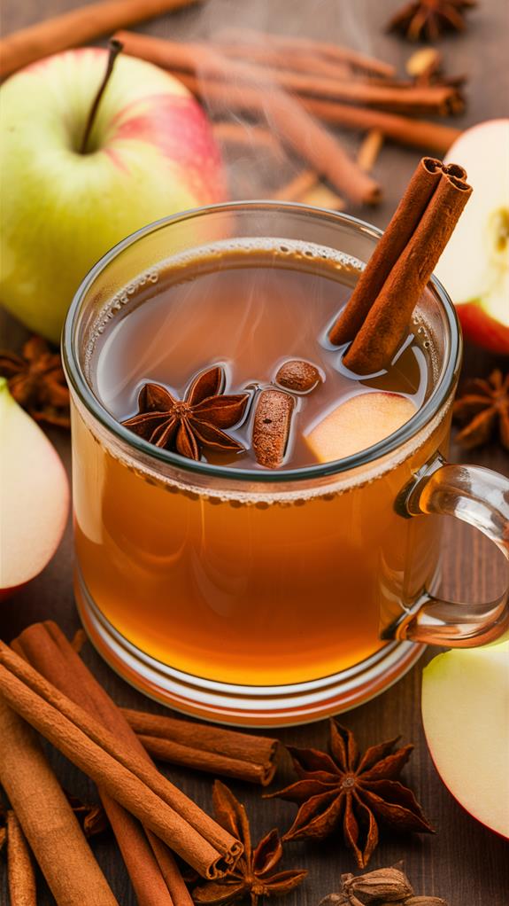 warm autumn beverage delight