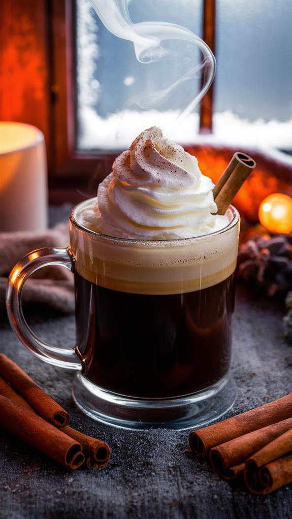 warm boozy coffee delight
