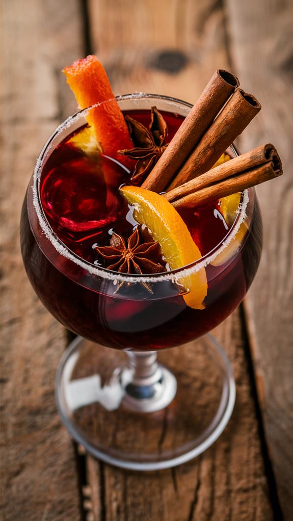 warm flavorful holiday drink