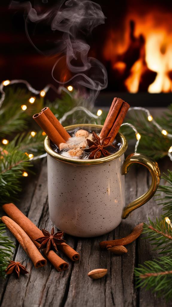 warm spiced alcoholic beverage