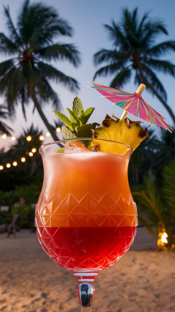 refreshing tropical fruit blend